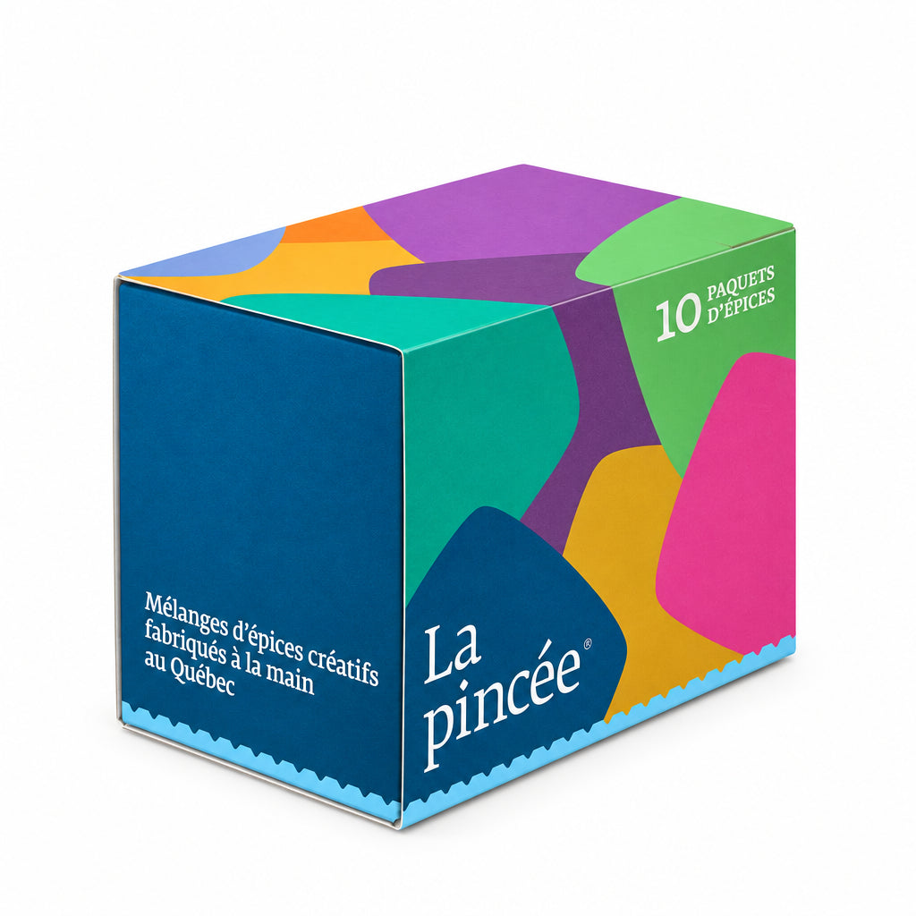 COFFRET D'ÉPICES DÉCOUVERTES — par La pincée