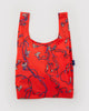STANDARD "RED SNAPDRAGON" REUSABLE BAG — by Baggu