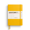 MEDIUM (A5) NOTEBOOK HARDCOVER, SUNFLOWER (Multiple Styles) — by Leuchtturm1917