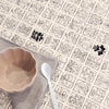 TABLECLOTH - FLOWER TILES — by Eve Gravel et Julia GR