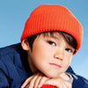 FISHERMAN BEANIE – Tangerine (Kids & Adults) — by Caribou