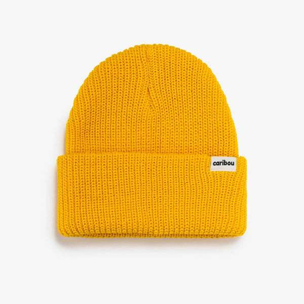 FISHERMAN BEANIE – Yellow (Kids & Adults) — by Caribou