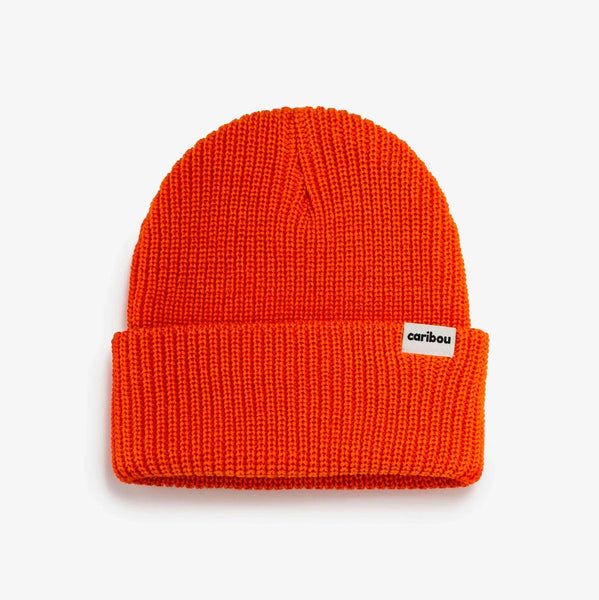 FISHERMAN BEANIE – Tangerine (Kids & Adults) — by Caribou