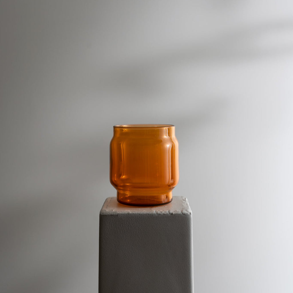 GOBELET EN VERRE SOUFFLÉ - SAUMON — par Fusion f.