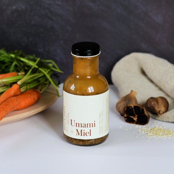 VINAIGRETTE UMAMI + MIEL — par Miels d'Anicet