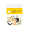 AUTOCOLLANTS EN WASHI DÉCOUPÉS – Chat — par Furukawashiko