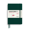 AGENDA HEBDOMADAIRE ET CARNET À POINTS, FORMAT MOYEN (A5) 2027, 12 MOIS, COUVERTURE RIGIDE - ANGLAIS (Plusieurs couleurs) — par Leuchtturm 1917