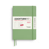 AGENDA HEBDOMADAIRE ET CARNET À POINTS, FORMAT MOYEN (A5) 2027, 12 MOIS, COUVERTURE RIGIDE - ANGLAIS (Plusieurs couleurs) — par Leuchtturm 1917