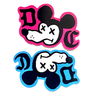DC MIKE STICKER (multiple colours) — by Dead Champion