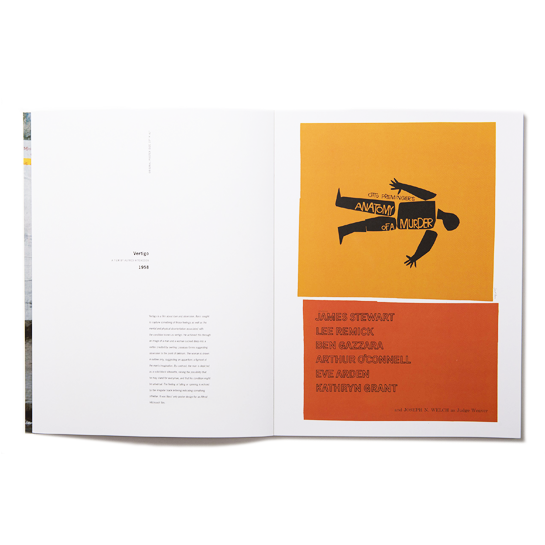 20 ICONIC FILM POSTERS BY SAUL BASS — by Jennifer Bass & Pat Kirkham ...