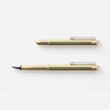 SOLID BRASS FOUNTAIN PEN — by Traveler's Company