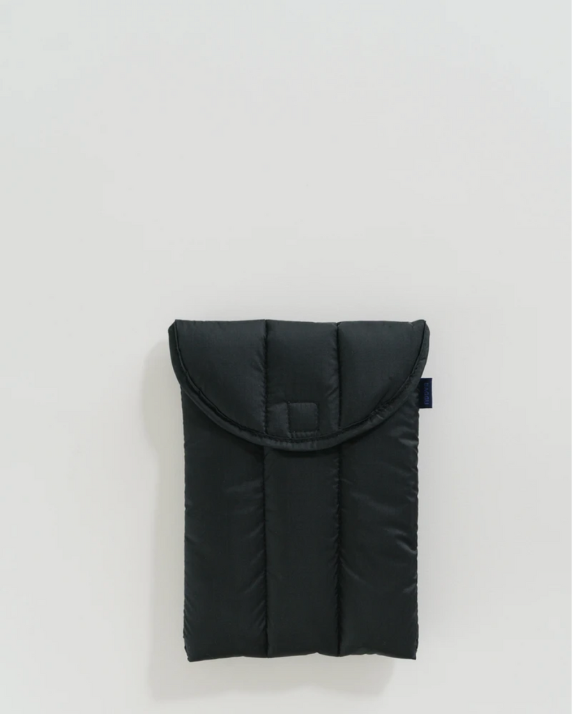 BLACK PUFFY TABLET SLEEVE