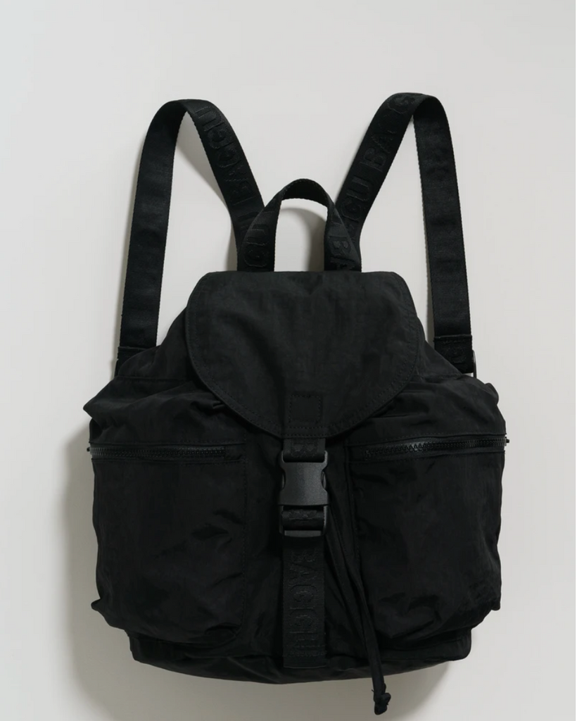 BLACK SMALL SPORT BACKPACK by Baggu Paperole