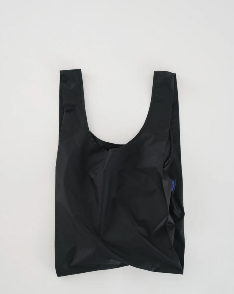 STANDARD BLACK REUSABLE BAG — by Baggu