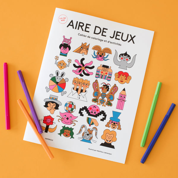 Poster géant + 200 stickers - Drapeaux du monde (6-12 ans) - Pastel Shop