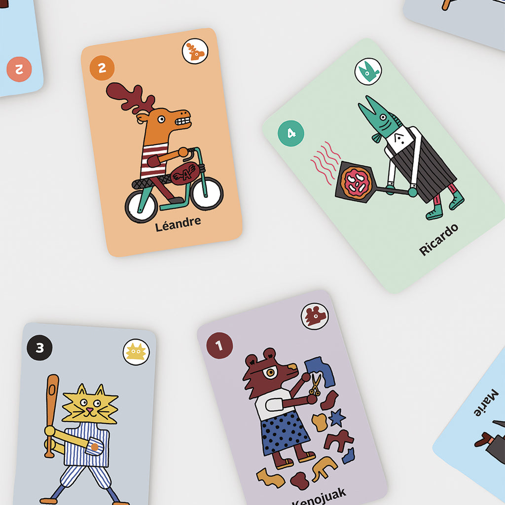 HAPPY MODERN FAMILIES - CARD GAME — by Benoit Tardif – Paperole