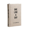 CANVAS ONE LINE A DAY : A FIVE-YEAR MEMORY BOOK