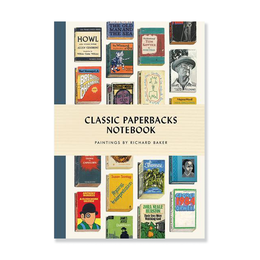 CLASSIC PAPERBACKS NOTEBOOK (PAINTINGS BY RICHARD BAKER) — by Princeton Architectural Press
