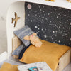 DOLLHOUSE SUITCASE BEDROOM “STARS”  — by Le Mini Atelier