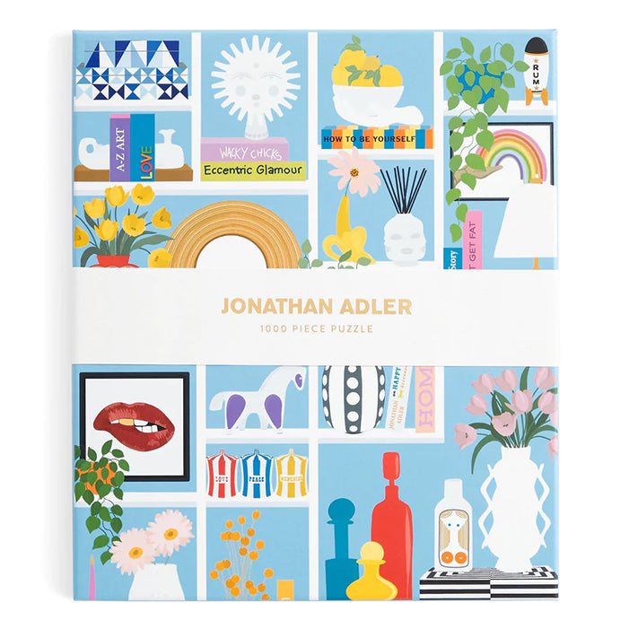 JONATHAN ADLER CASSE-TÊTE « SHELFIE » DE 1000 PIÈCES — par Jonathan Adler