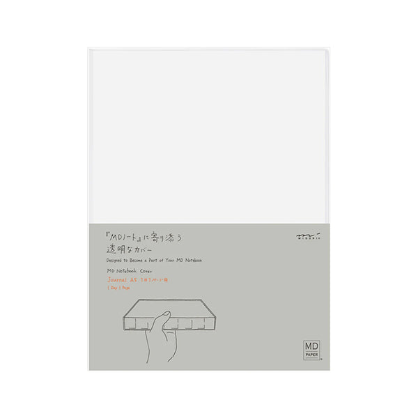 CLEAR NOTEBOOK COVER A5 (JOURNAL) — by Midori