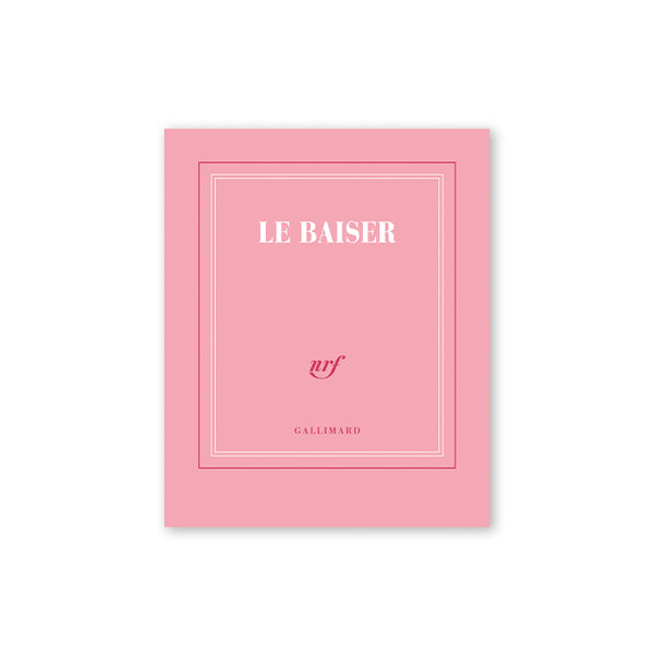 "LE BAISER" POCKET NOTEBOOKS (different sizes) — by Gallimard