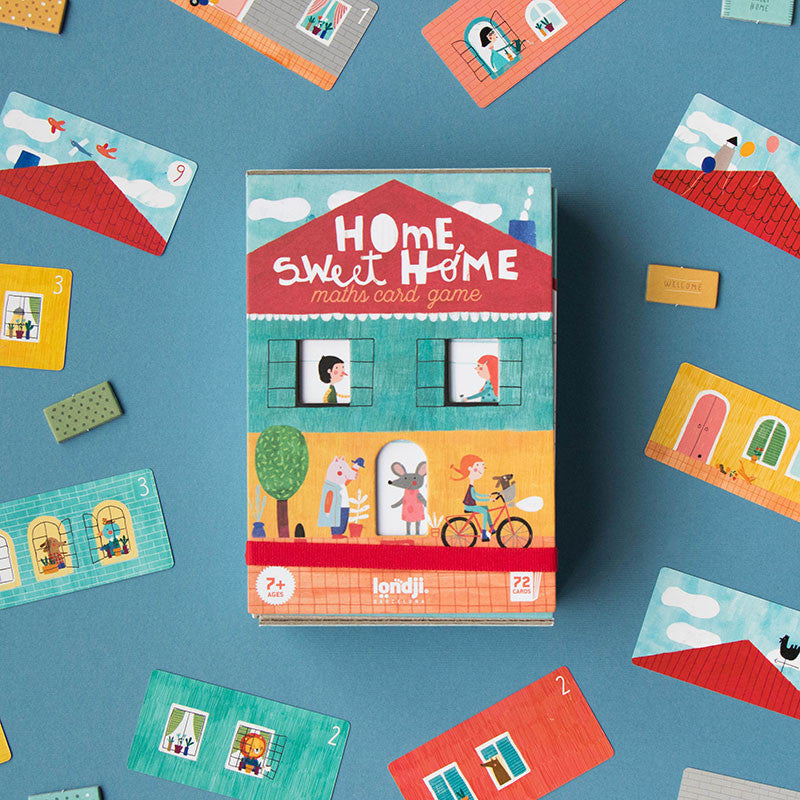HOME, SWEET HOME MATHS CARD GAME — by Londji