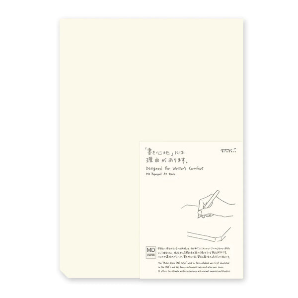 MD BLOC-NOTES (options de papier blanc et grille en plusieurs formats) — par Midori