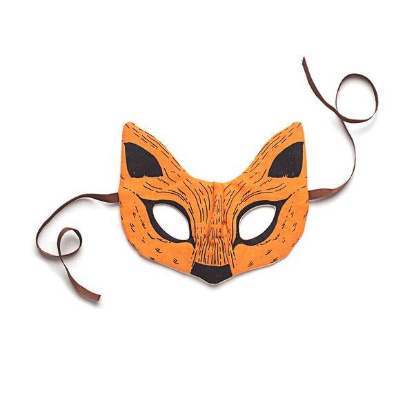 FOX SCREEN PRINTED MASK — by La fée raille