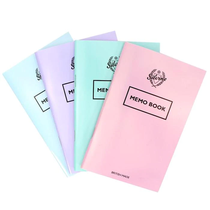 MEMO BOOK (various colors) — by Silvine