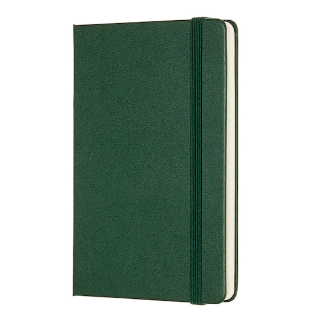 CLASSIC HARD COVER, MYRTLE GREEN (Different sizes + styles) — by Moleskine