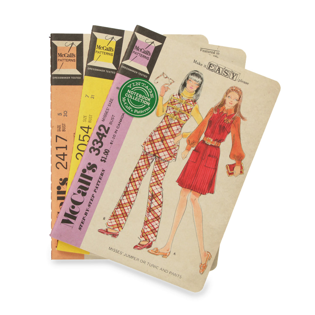 VINTAGE MCCALL'S PATTERNS NOTEBOOK COLLECTION — par Chronicle Books