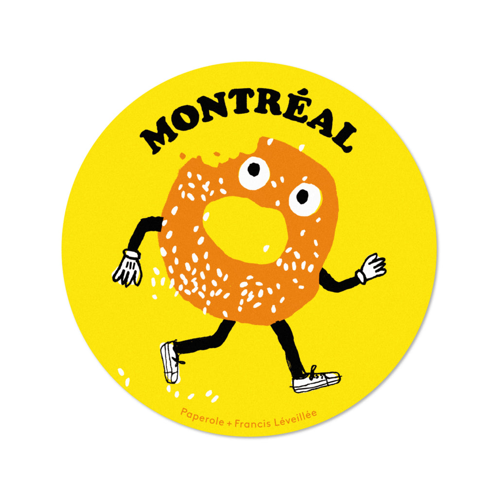 Bagel Sticker Design BAGEL STICKER – Paperole