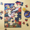 PIECE IT TOGETHER, FAMILY 60-PIECE PUZZLE OWL ABOARD! — by Chronicle books