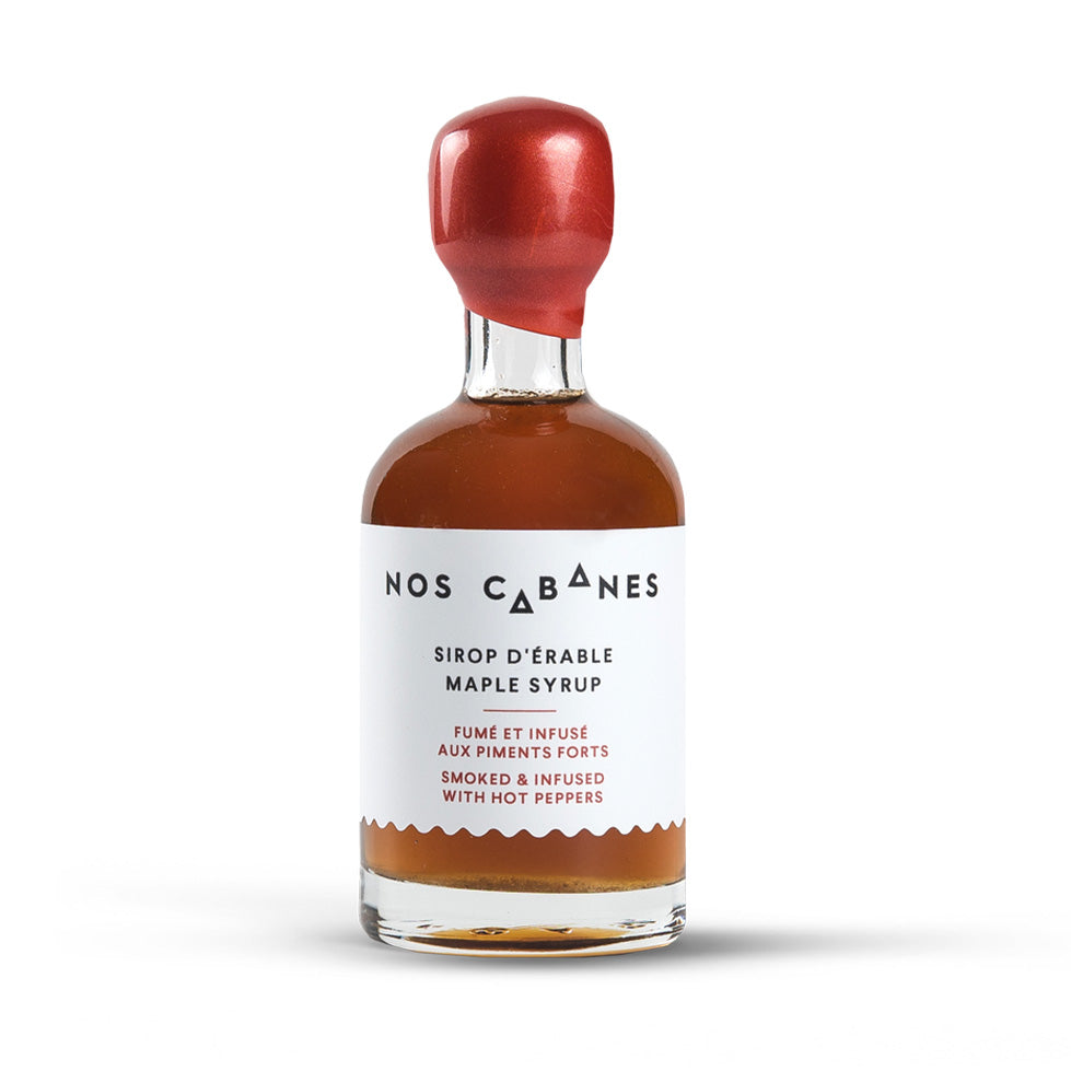 SMOKED & INFUSED WITH HOT PEPPERS ORGANIC MAPLE SYRUP 50ml — by NOS CABANES