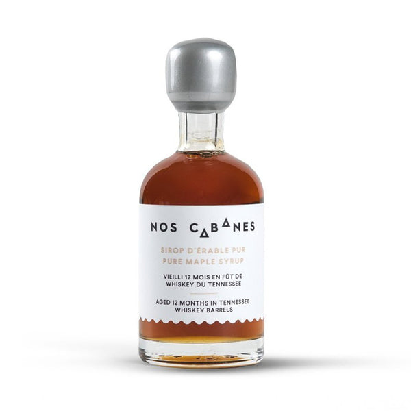 12-MONTHS WHISKEY BARREL - AGED ORGANIC MAPLE SYRUP 50ml — by NOS CABANES