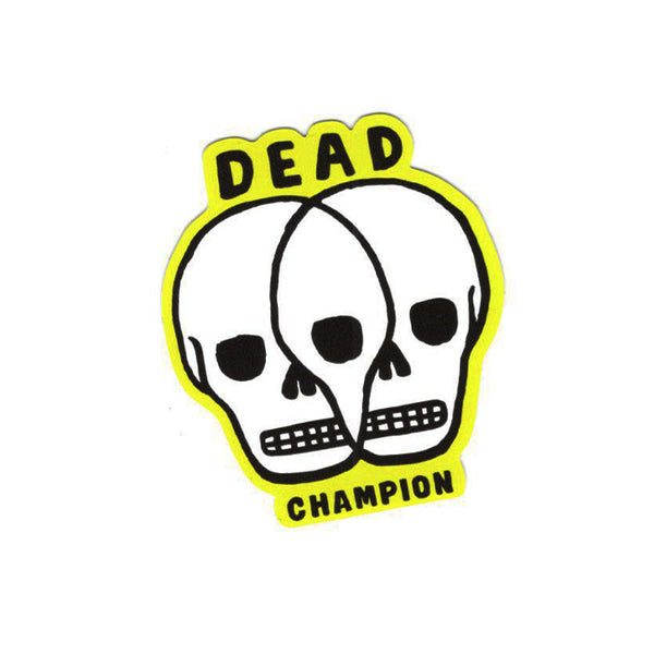 SKULL STICKER — by Dead Champion