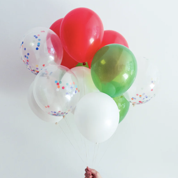 SET OF BIODEGRADABLE BALLOONS HOLIDAYS — by La fée raille