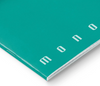 MONOCROMO LARGE BOLD RULED NOTEBOOK A4 (multiple colours) — by Pigna