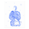 WINTER BLUES - CROQUIS ORIGINAL 01 — par Isabelle Feliu