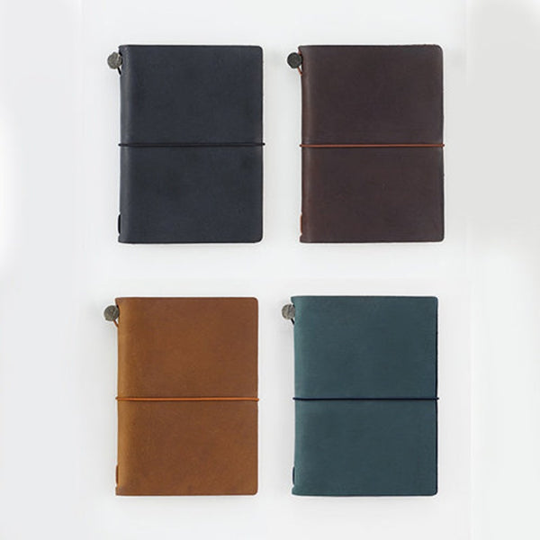TRAVELER’S NOTEBOOK, Multiple Colors (Passport Size) — by Traveler’s Company (TRC)
