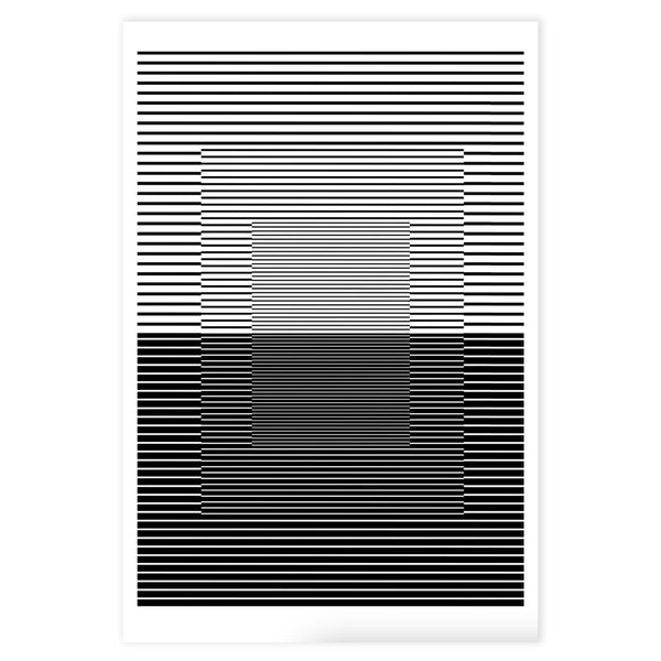 ART PRINT - LINES, 26" X 40" — by SLEP