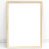 NATURAL WOOD FRAME — Multiple Sizes — PICK UP ONLY