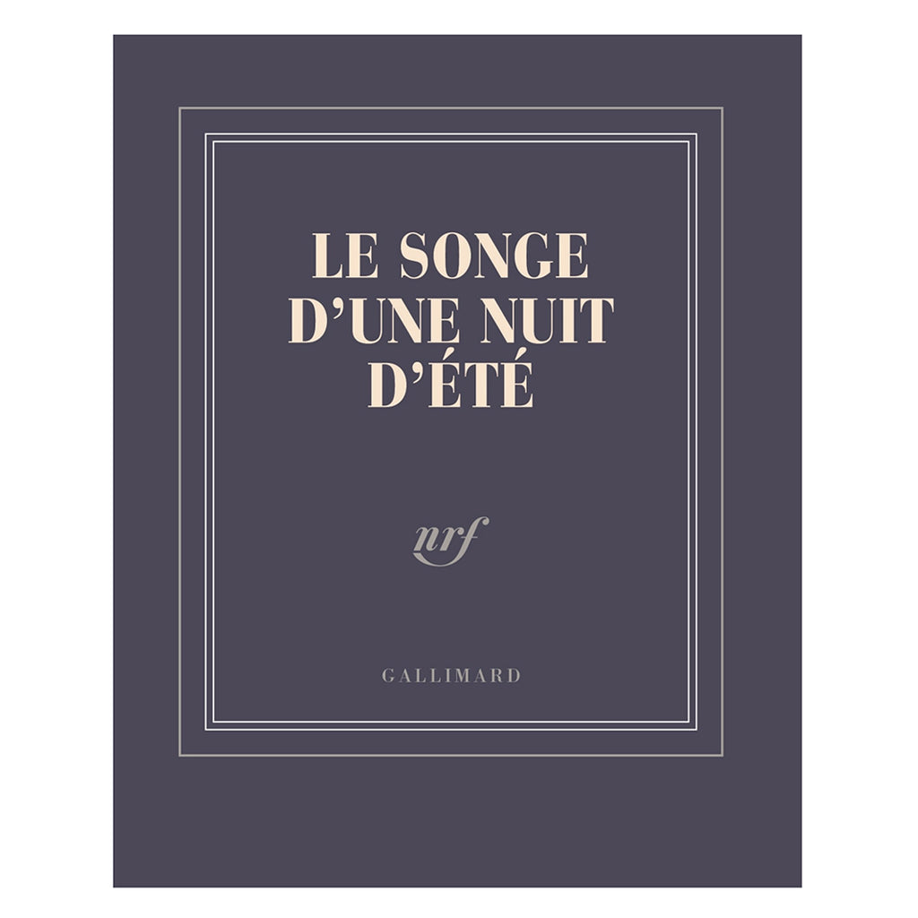"LE SONGE D'UNE NUIT D'ÉTÉ" NOTEBOOK — by Gallimard