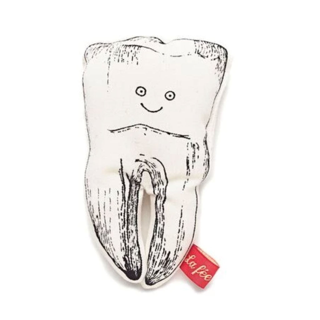 TOOTH FAIRY PILLOW WHITE — by La fée raille