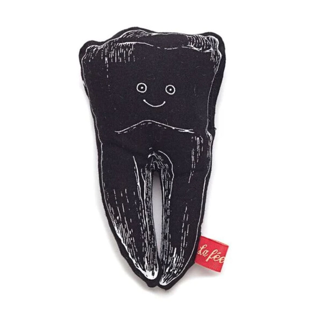 TOOTH FAIRY PILLOW BLACK — by La fée raille