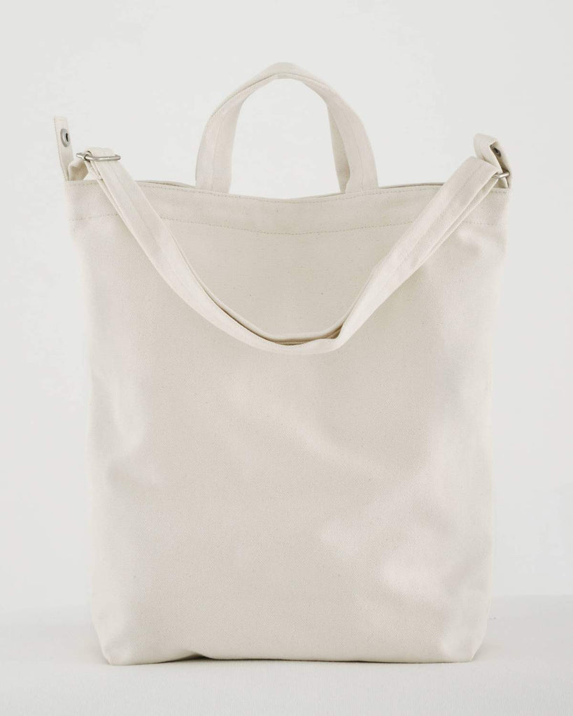 ZIP DUCK BAG NATURAL CANVAS — by Baggu – Paperole