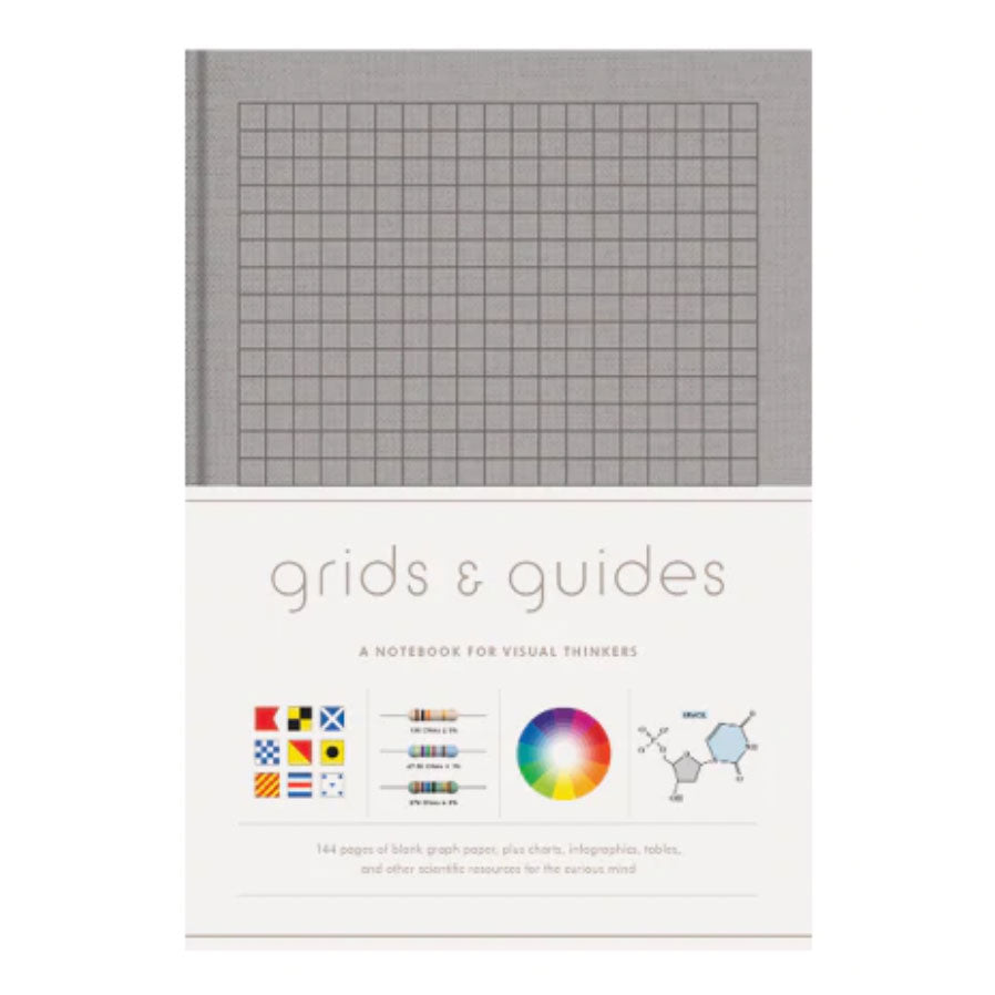 CAHIER DE NOTE GRIDS & GUIDES (couleurs variées)