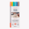 SET OF 6 COLOR PENS PAINTABLE STAMP (Multiple colors) — by Midori