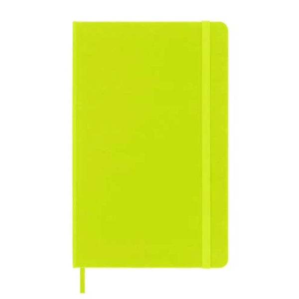 CLASSIC HARD COVER, LEMON GREEN (Different sizes + styles) — by Moleskine